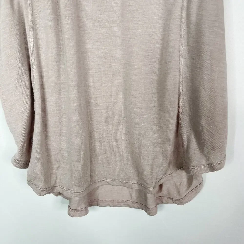 Calvin Klein Performance XSmall Epic Knit Strappy Tank Top Even Sand Cream Mauve